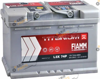 Автомобильный аккумулятор Fiamm 74 Ач (L3X74P)