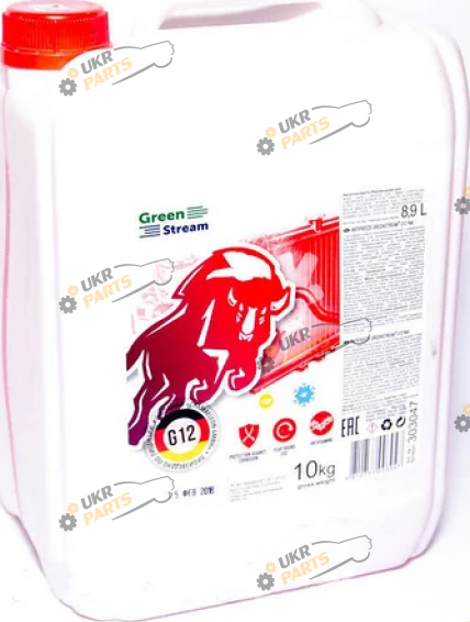 Антифриз GreenStream G12 красный 10 л (41320)