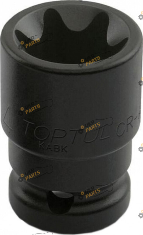 Головка Torx E Toptul квадрат 1/2