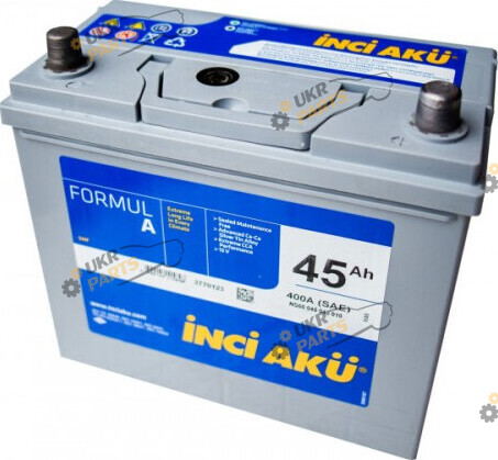 Автомобильный аккумулятор INCI AKU Asia 400 А (R+) 45 Ач (NS60 045 040 110)