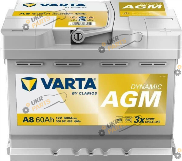 Автомобильный аккумулятор Varta Dynamic AGM 60 Ач (560901068K262)