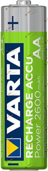Аккумуляторная батарея Varta Rechargeable Accu 2600mAh AA 1 шт. (ACCU AA 2600)