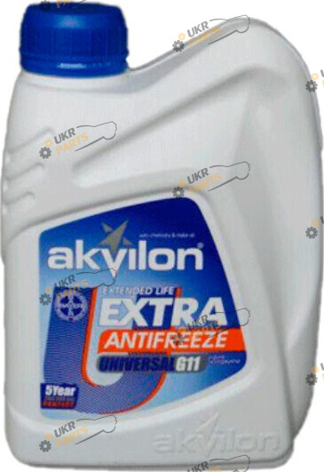 Концентрат антифриза Akvilon G11 синий 1 л (AKVILONANTEXTBLU1KG)