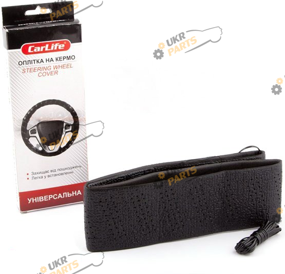 Чехол на руль Carlife XXL (43-45 см) черный SW583 (SW583)