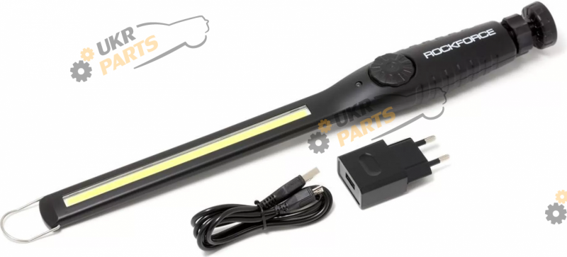 Инспекционный фонарь Rockforce 6W COB, 410 Lumen с крючком (RF-01401)