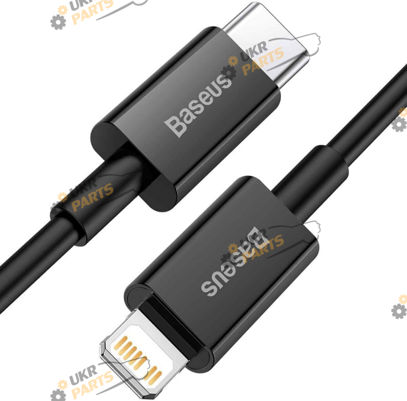 Кабель Baseus Superior Series 20W Black Type-C/Lightning 2.4 А (CATLYS-C01)
