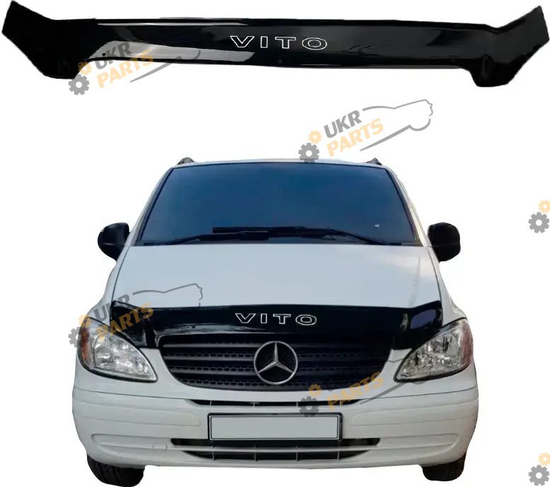 Дефлектор капота Restar Vip Mercedes Vito II W639 2003-2014 г.в (MRD06)
