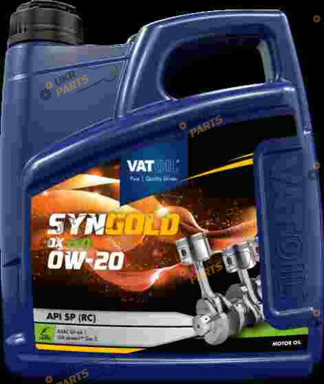 Моторное масло Vatoil SynGold DX ECO 0W-20 4 л (50791)