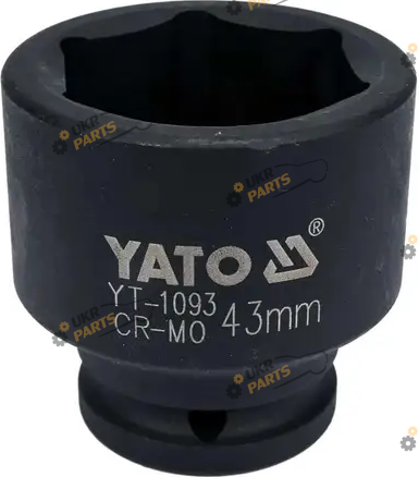 Головка ударная Yato квадрат 3/4