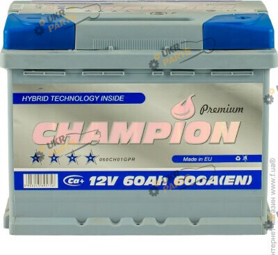 Автомобильный аккумулятор Champion Premium Euro 60 Ач (CHGP60-0)