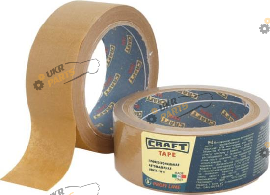 Малярная лента Hpx Craft Tape коричневая 25 м / 50 мм (MNC5025)