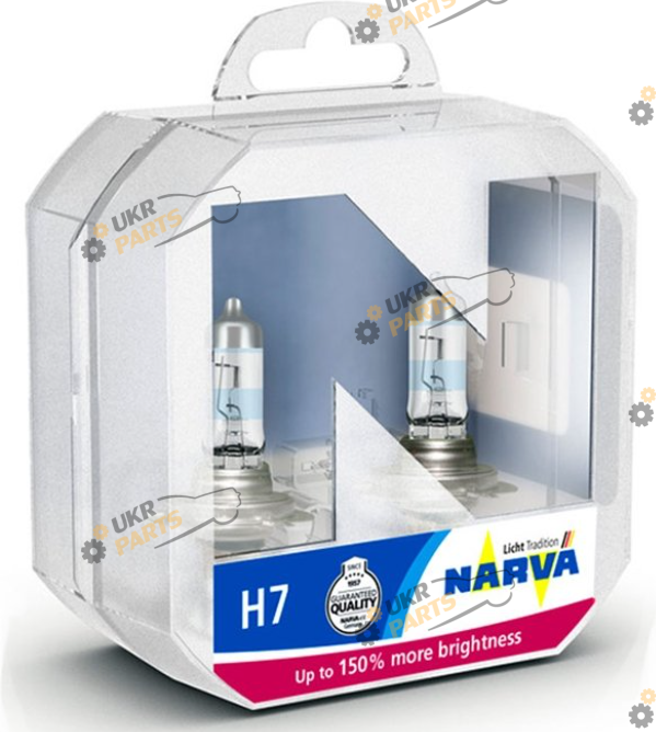 Галогеновая лампа Narva Range Power +150% H7 2 шт (480712100)