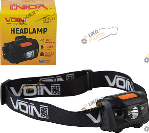 Налобный фонарь Voin резинка на голову (VL-9023)