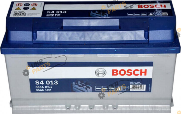 Автомобильный аккумулятор Bosch 6СТ-95 Euro 800 А 95 Ач (0092S30031)