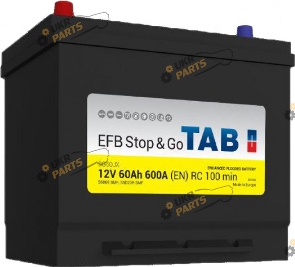 Автомобильный аккумулятор TAB EFB JIS (1) 65 Ач (212 760)