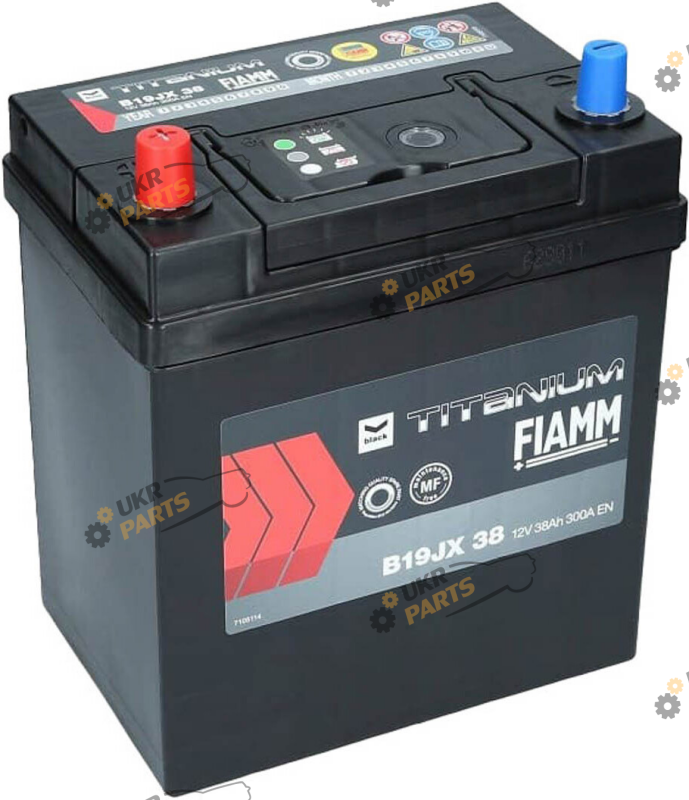 Автомобильный аккумулятор Fiamm Black Titanium B19JX 38 38 Ач (7905162)