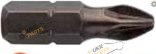 Набор бит USH Industry ACR PZ2 x 25 мм, 5 шт с зубцами (UUSE0012861)