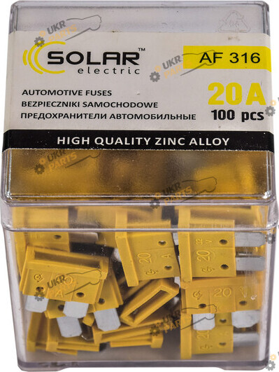 Предохранитель SOLAR 100 шт (AF316)