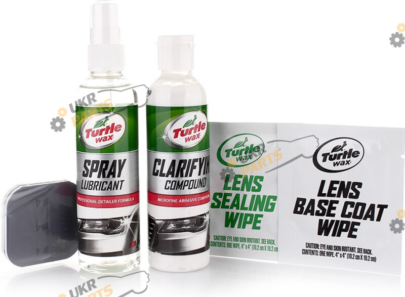 Восстановитель для фар Turtle Wax Headlight Lens Restorer набор (51768/FG7606)