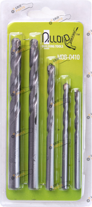Набор сверл по бетону Alloid для дрели 5 шт 4 мм (MDB-0410)