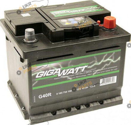 Автомобильный аккумулятор Gigawatt R+ 360 А 41 Ач (0185754100)