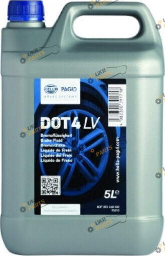 Тормозная жидкость Hella-Pagid DOT 4 Brake Fluid LV 5 л (8DF 355 360-061)