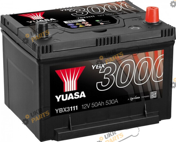 Автомобильный аккумулятор Yuasa SMF Battery Japan 50 Ач (YBX3111)