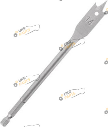 Сверло перьевое по дереву Intertool HEX 14 мм (SW-0014)