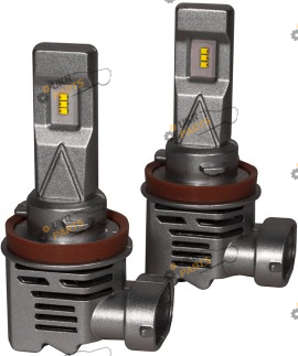 LED лампа HeadLight M3 (PGJ19-2) 55W 9-32V 6000K с активным охлаждением H11 55 Вт (00-00017219)