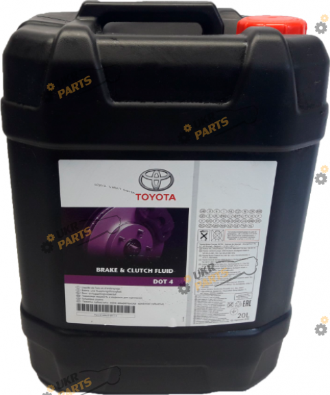 Тормозная жидкость Toyota DOT 4 Brake & Clutch Fluid 20 л (08823-80114)