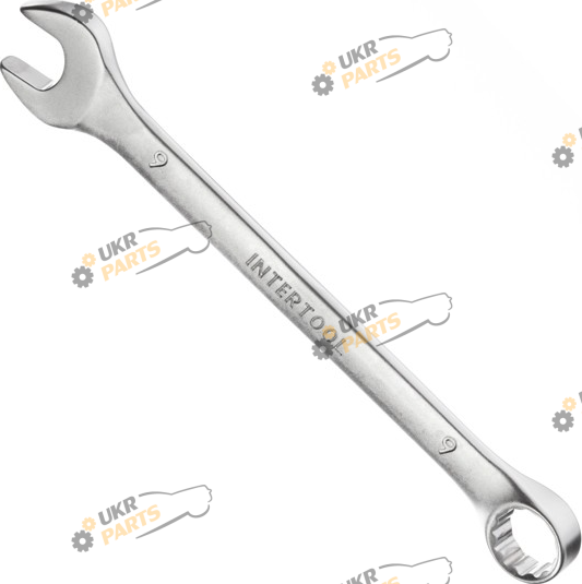 Ключ комбинированный Intertool 9 мм 9мм Cr-V (HT-1209)