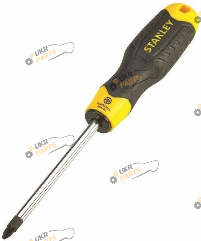 Отвертка Stanley Cushion Grip PZ2 x 100 мм 1 шт (0-64-974)