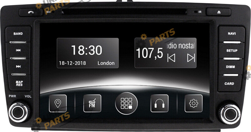 Штатная автомагнитола Gazer CM6007-1Z3 Skoda (25094)