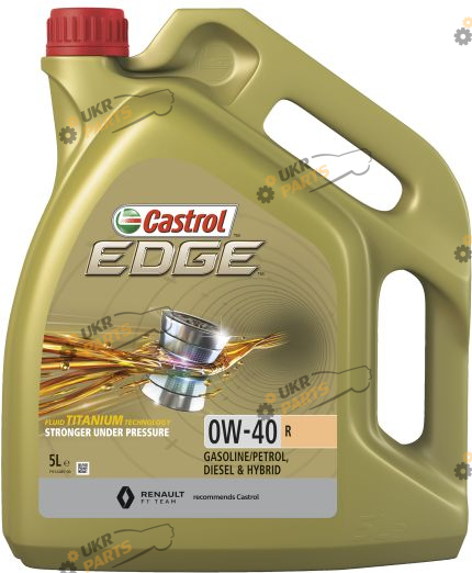 Моторное масло Castrol EDGE R 0W-40 5 л (EDGE 0W40 R 5L)