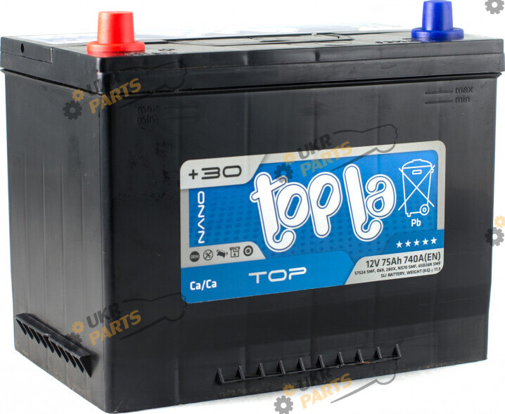 Автомобильный аккумулятор Topla Top/Energy Japan (1) 57524 75 Ач (118 975)