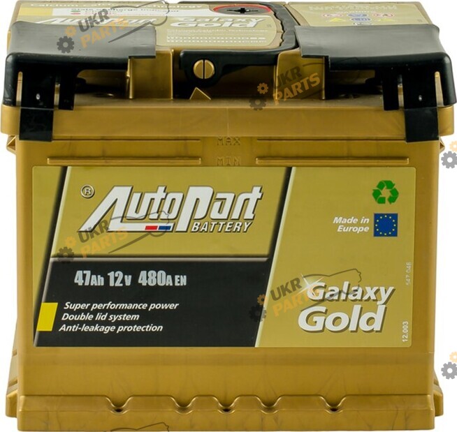 Автомобильный аккумулятор AutoPart Galaxy Gold 47 Ач (ARL047-GGL0)