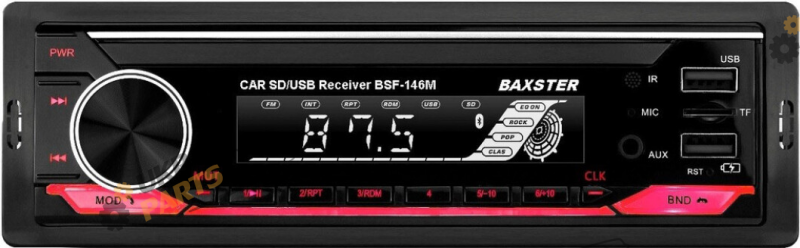 Бездисковая автомагнитола Baxster BSF-146 Multicolor (34469)