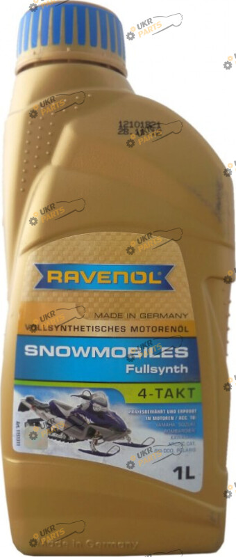Моторное масло Ravenol SNOWMOBILES 4T 1 л (4014835728011)