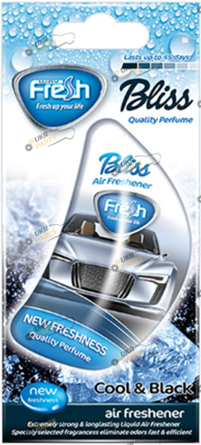 Ароматизатор Freeway BLISS Cars | Cool and Black (BLC11)