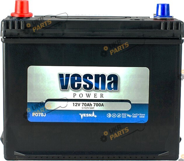 Автомобильный аккумулятор Vesna NEW!!!! Japan 70 Ач (415 370)