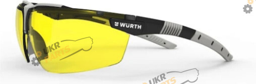 Защитные очки Wurth желтые (0899102332)