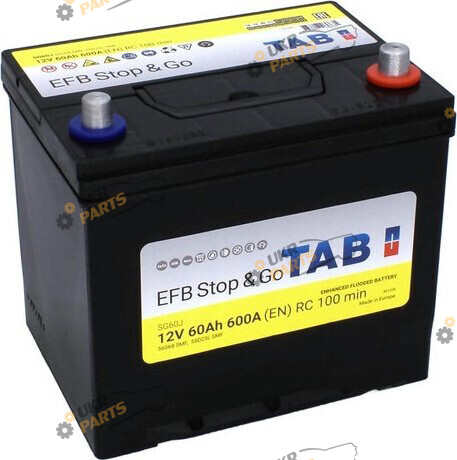 Автомобильный аккумулятор TAB EFB JIS Euro 65 Ач (212 860)