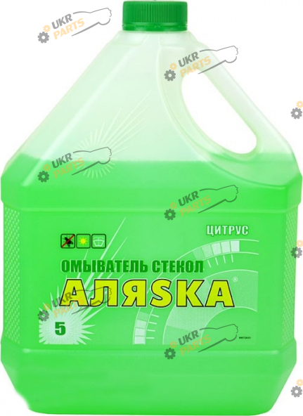 Жидкость омывателя готовая зимняя АЛЯSКА цитрус -20 °C 5 л (4513)