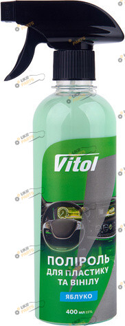 Полироль для пластика Vitol Яблуко 0.4 л (VTP-4001)