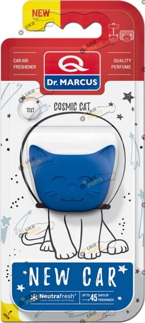 Ароматизатор DrMarkus Cosmic Cat | Новая машина (Ароматизатор сухий Dr.MARCUS COSMIC CAT нова машина)