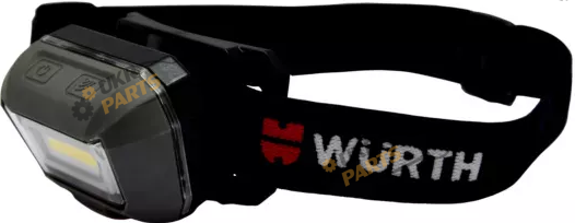 Налобный фонарь Wurth LED280LM 5V-3W ERGOPOWER SENSOR резинка на голову (0827809635)