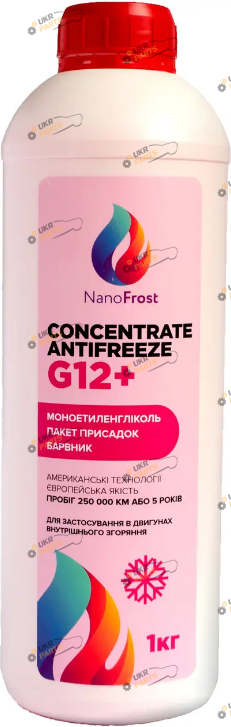 Концентрат антифриза NanoFrost G12+ розовый 1 л (CAR1W394)
