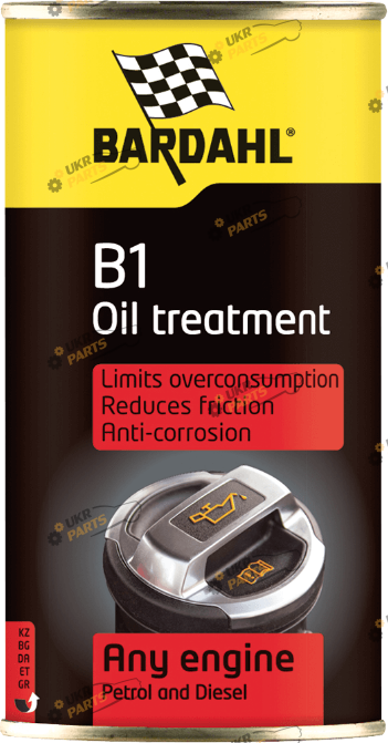 Промывка масляной системы для защиты двигателя Bardahl противоизносная B1-OIL TREATMENT 0.25 л (1201)