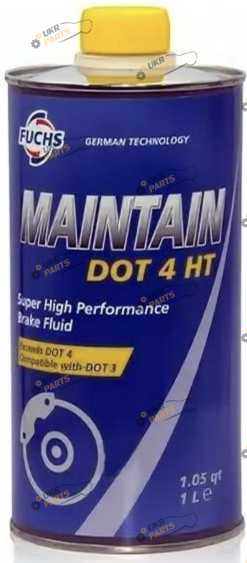Тормозная жидкость Fuchs DOT 4 Maintain HT 1 л (601432712)