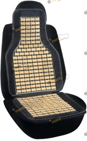 Накидка для сидений Elegant Масажер, пласка кісточка 45х108 чорна черные (100 650 (20))